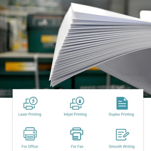 A1 – papier pour copies, 20 lb, 10 x 11 po, brillance, 5,000 rames, 8.5 feuilles