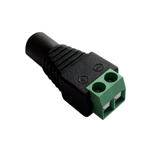 12VDC 5A Female 5.5x2.1 DC Power Jack Plug Adapter Connector Screw Fastening - axGear