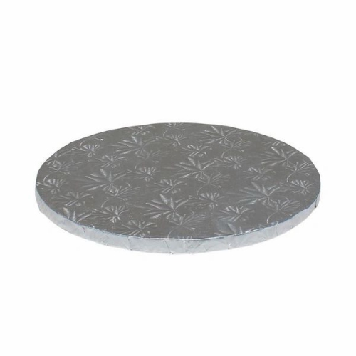 Round Cake Board Silver – 14″ X ½ ” Thick