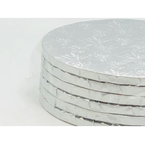 Round Cake Board Silver – 14″ X ½ ” Thick