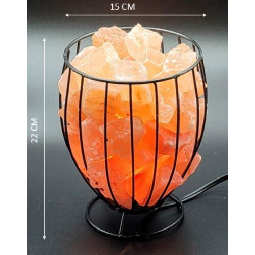 Himalayan Salt - Metal Basket Best Gift Item