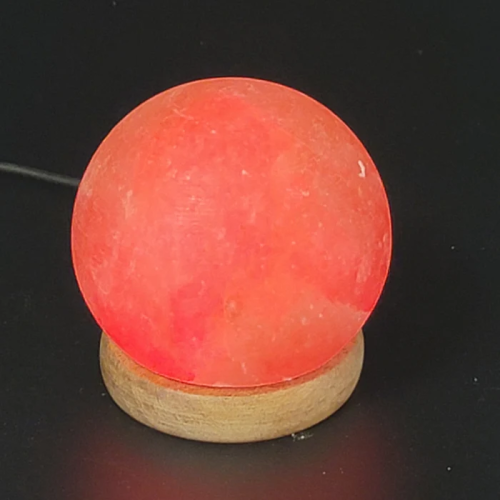 Himalayan Salt - USB Lamp Globe Shape Best Gift Item