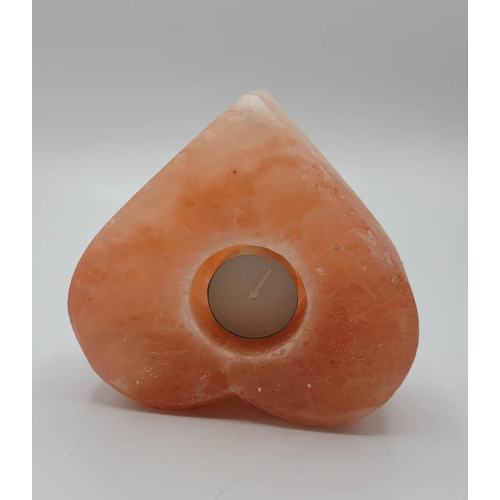 Himalayan Salt - Tea Light Heart Shape Best Gift Item