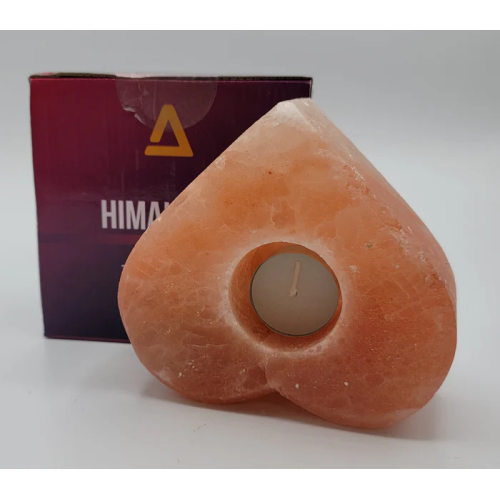 Himalayan Salt - Tea Light Heart Shape Best Gift Item