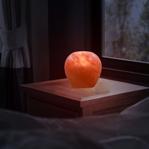 Sel himalayen - forme de pomme de thé légère Meilleur article-cadeau
