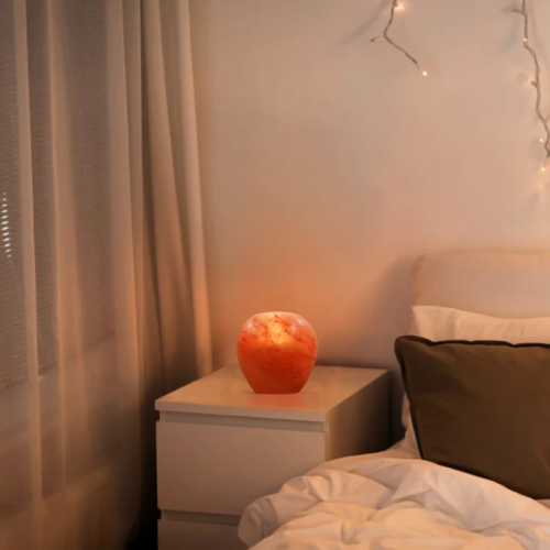 Himalayan Salt - Tea Light Apple Shape Best Gift Item