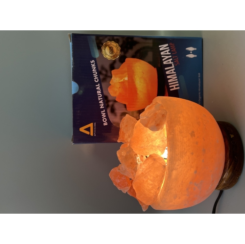 Himalayan Salt lamp-Bowl with Chunks-Best Gift Item