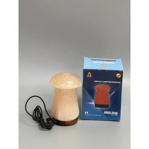 Himalayan Salt - USB Lamp Mushroom Shape Best Gift Item