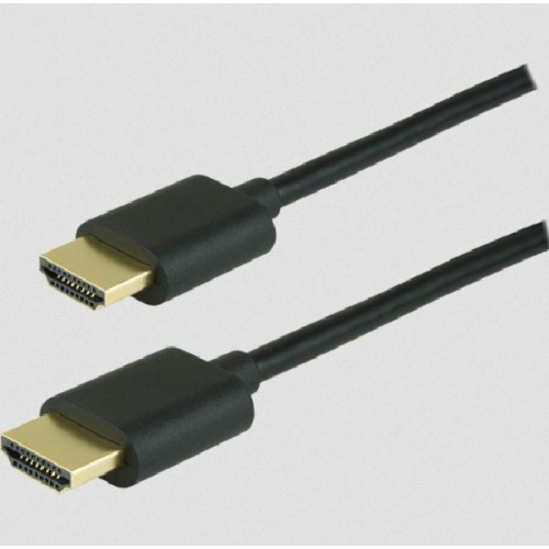 6 ft. GE Gold HDMI Cable FullHD 1080P 4K UltraHD Black 33574