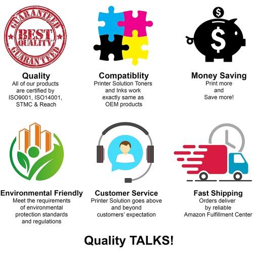 2 PACK - WINGOMART - High Yield Brand New Compatible Brother TN760/TN-760/TN730/TN-730 Black Toner Cartridge