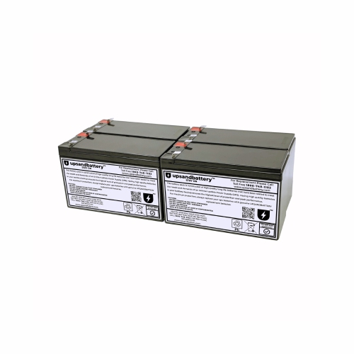 Batterie de remplacement Cyber ​​Power Catridge RB1270X4J Batterie de secours compatible série à décharge élevée - UPSANDBATTERY ™