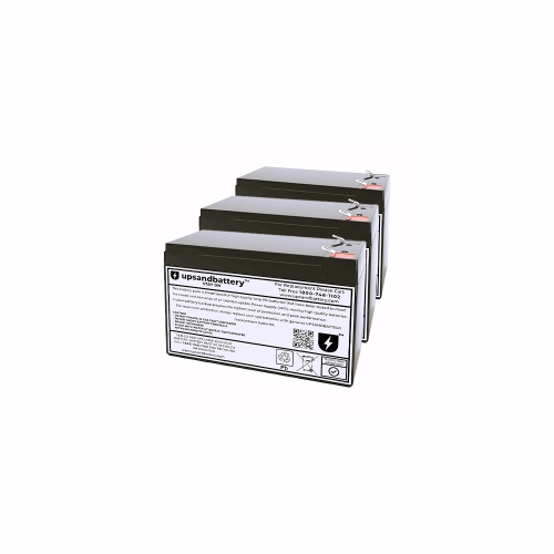 Eaton UPS Model Powerware PW9120-1000VA Compatible - High-Rate Discharge Series Replacement Battery Backup Set - UPSANDBATTERY™