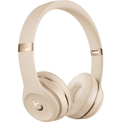Beats Solo3 On-Ear Bluetooth Headphones - Gold - MNER2LL/A