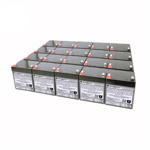 Modèle d'onduleur Eaton Powerware 103003438-5501 Compatible - Ensemble de batterie de secours de remplacement série à décharge à haut débit - UPSANDB