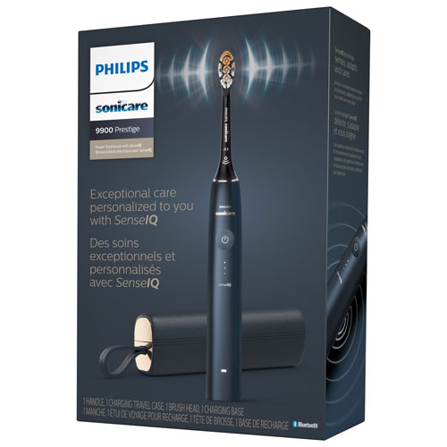Philips Sonicare Prestige Electric Toothbrush (HX9990/12) - Midnight Blue