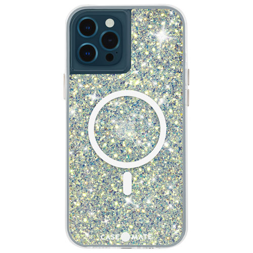Case-Mate Twinkle Fitted Hard Shell Case with MagSafe for iPhone 12/12 Pro - Stardust
