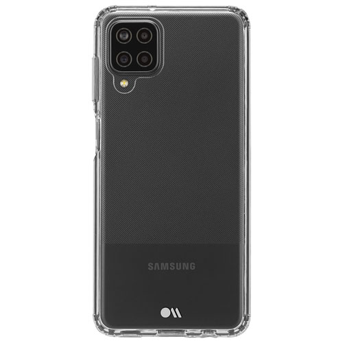 Case-Mate Fitted Hard Shell Case for Galaxy A12 - Clear