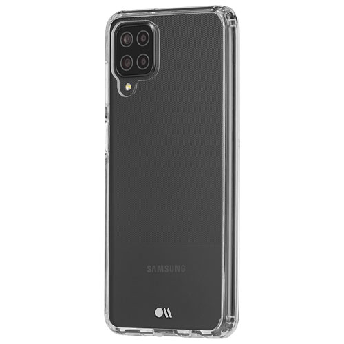 Case-Mate Fitted Hard Shell Case for Galaxy A12 - Clear