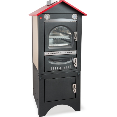 Clementi Smile Red Pizza Oven 40x50