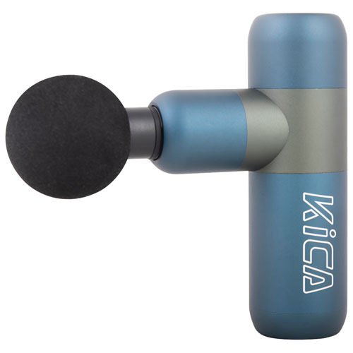 Appareil de massage portatif à percussions K2 de KiCA - Bleu