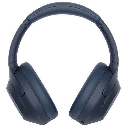 Casque d'écoute Bluetooth à suppression du bruit WH-1000XM4 de Sony - Bleu