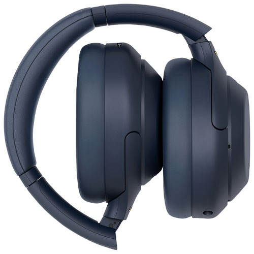 Casque d'écoute Bluetooth à suppression du bruit WH-1000XM4 de Sony - Bleu
