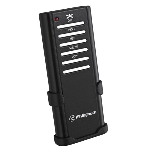 Westinghouse Evan 52" Indoor Ceiling Fan with LED Light Kit – Matte Black