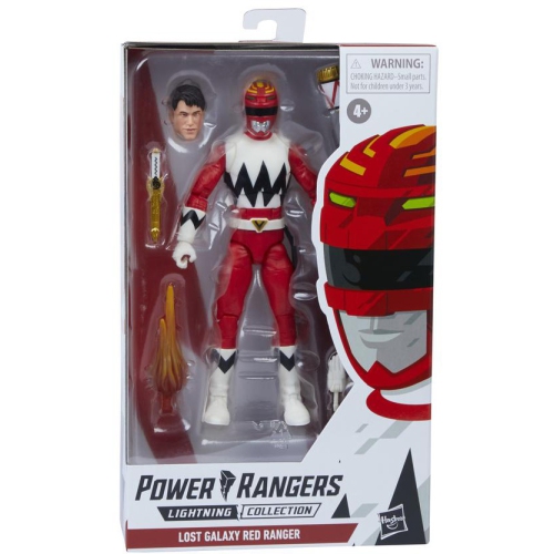 Power Rangers Lightning Collection 6 Inch Action Figure Wave 8 - Lost Galaxy Red Ranger