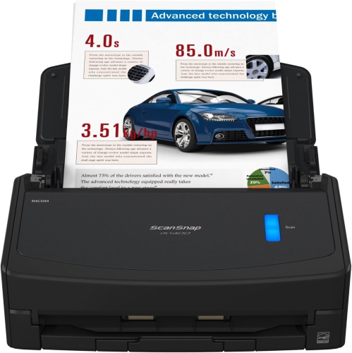 Ricoh Scansnap iX1400 Color Duplex Scanner - Black