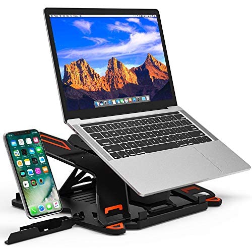 Besign LS01 Adjustable Laptop Stand, Ergonomic Riser Notebook Computer Holder Stand Compatible with Air, Pro, Dell XPS,