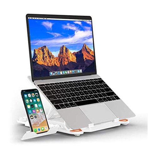 Besign LS01 Adjustable Laptop Stand, Ergonomic Riser Notebook Computer Holder Stand Compatible with Air, Pro, Dell, HP,