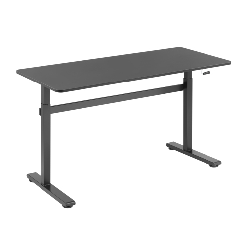 Uplite Hand Crank Stand Up Desk Ergonomic Manual Height Adjustable Standing Table