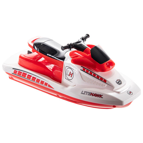 LiteHawk Scoot RC Watercraft - White/Red
