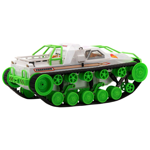 LiteHawk TrakHawk RC Tank (285-40020) - White/Green