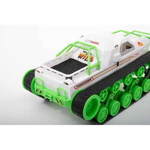 LiteHawk TrakHawk RC Tank (285-40020) - White/Green