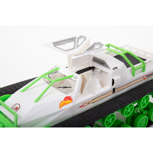LiteHawk TrakHawk RC Tank (285-40020) - White/Green