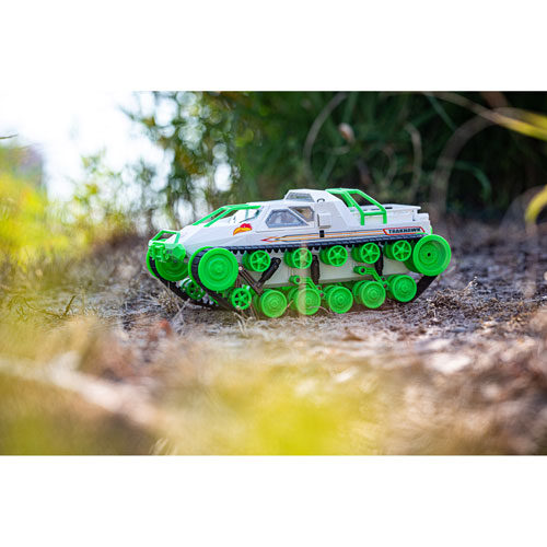 LiteHawk TrakHawk RC Tank (285-40020) - White/Green