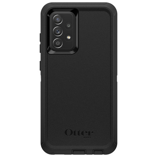 Étui rigide ajusté Defender d'OtterBox pour Galaxy A52 - Noir