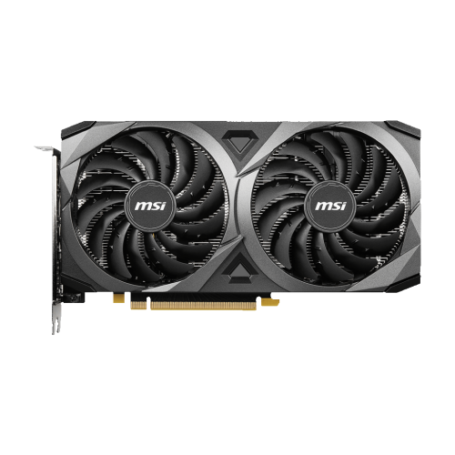 【MSI】GeForce RTX3060 VENTUS 12GB GDDR6 MSI RTX 3060 VENTUS 2X OC 12GB 192-bit GDDR6 PCIe 4.0, 1 x