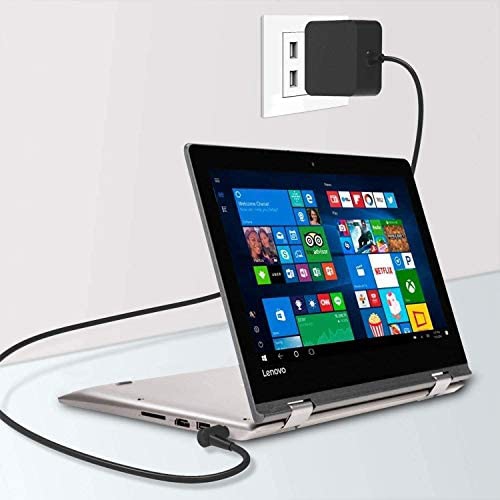 【4.0 * 1.7 mm】 45W Laptop Adapter Charger for Lenovo IdeaPad 100-14iby100S 110 120 120S 320 320S 330 500 500s 510 520