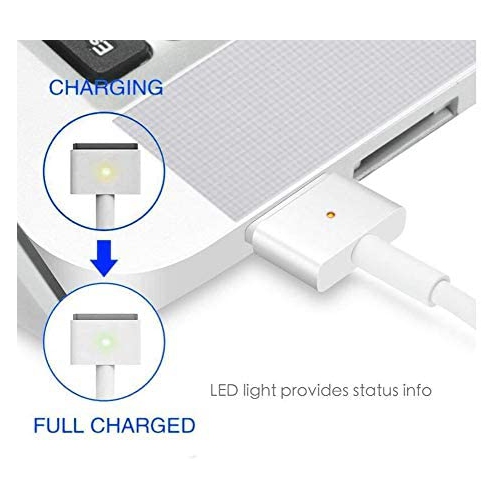 Mac Book Pro Charger - 85W 2 T-Tip Adapter Charger for Mac Book Pro 13 15 and 17 Inch with Retina Display - (Late 2012