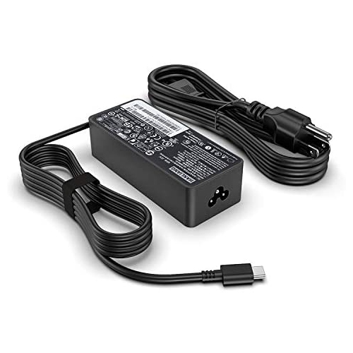 65W USB-C Laptop Charger Power Supply Adapter for lenovo ThinkPad、Yoga 、Chromebook series,ThinkPad X1 Tablet,thinkpad
