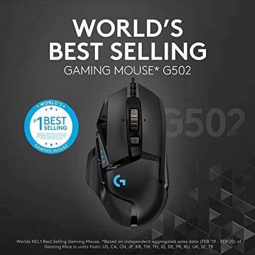 Logitech G502 Hero High Performance Gaming Mouse