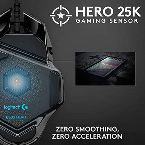 Logitech G502 Hero High Performance Gaming Mouse
