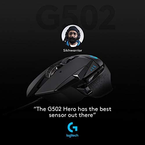 Logitech G502 Hero High Performance Gaming Mouse
