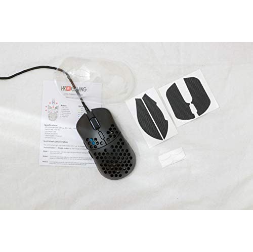 HK Gaming Mira S Ultra Lightweight Honeycomb Shell Wired RGB Gaming Mouse - Up to 12 000 cpi | 6 Buttons - 61g Only