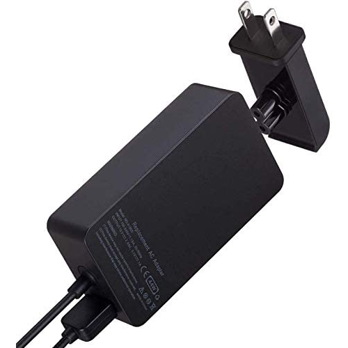 Surface Pro Charger 44W,for Surface Pro 3 Pro 4 Pro 5 Pro 6 Pro 7 Pro X Surface Go 1 2 Surface Laptop 1 2 3 Surface