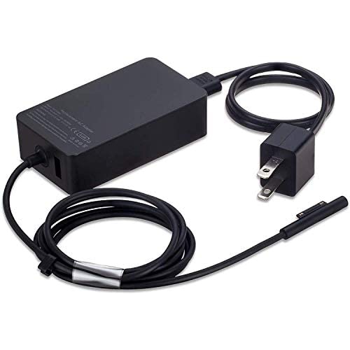 Surface Pro Charger 44W,for Surface Pro 3 Pro 4 Pro 5 Pro 6 Pro 7 Pro X Surface Go 1 2 Surface Laptop 1 2 3 Surface