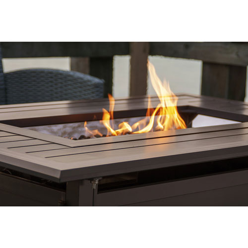 Paramount Gale Propane/Natural Gas Fire Pit Table - 50,000 BTU - Bronze