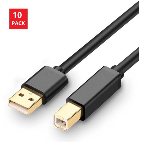 USB C Vers Câble D'imprimante USB B 2.0 Câble Tressé Pour - Temu
